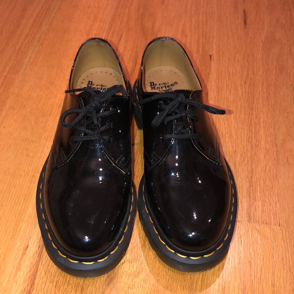 Dr Martens 1461 patent leather shoes